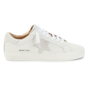 Vintage Havana Isa Studded Star Sneakers in White & Pearl Size 6